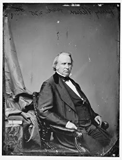 Henry Wilson of Massachusetts, between 1860 and 1875. Creator: Unknown