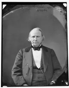 Vice President Prints: Henry Wilson of Massachussetts, between 1860 and 1875. Creator: Unknown