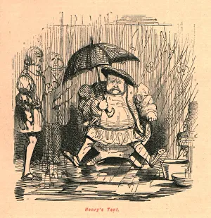 The Comic History Of England Gallery: Henrys Tent, 1897. Creator: John Leech