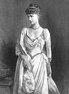 ''Her Excellency The Countess of Zetland', 1890. Creator: Unknown