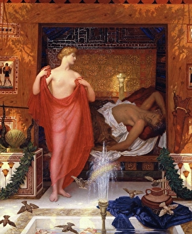 Water Fountain Prints: Hera in the House of Hephaistos, 1902. Creator: Sir William Blake Richmond
