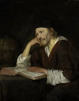 Heraclitus, c. 1647-1648. Artist: Ter Borch, Gerard, the Younger (1617-1681) Heraclitus, c. 1647-1648. Artist: Ter Borch, Gerard, the Younger (1617-1681)