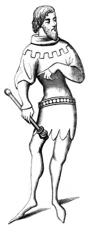 Images Dated 6th November 2007: A herald, 14th century (1849)