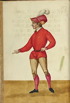 Monsters Prints: A Herald, about 1560-1570. Creator: Unknown