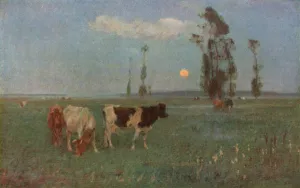 The Herald of Night, c1896-1897, (c1930). Creator: John Alfred Arnesby Brown The Herald of Night, c1896-1897, (c1930). Creator: John Alfred Arnesby Brown