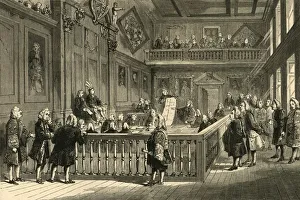 George Walter Thornbury Prints: The Last Heraldic Court, (1897). Creator: Unknown