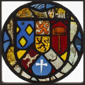 Heraldic Roundel, 1500s. Creator: Unknown