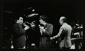 The Herb Miller Orchestra playing at the Forum Theatre, Hatfield, Hertfordshire, 5 October 1985