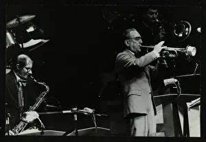 Herb Gallery: The Herb Miller Orchestra playing at the Forum Theatre, Hatfield, Hertfordshire, 5 October 1985