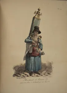 Merchants Prints: Herbal tea seller. From the Series Cris de Paris (The Cries of Paris)