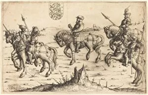 Herbersteins Journey to Denmark, 1546. Creator: Augustin Hirschvogel