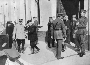 Images Dated 12th January 2008: Herbert Asquith at the front, First World War, 1914-1916, (c1920)