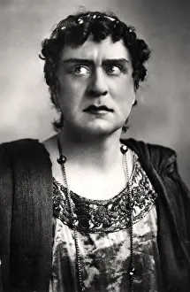 Sir Herbert Beerbohm Prints: Herbert Beerbohm Tree (1853-1917), English actor, 1906. Artist: FW Burford