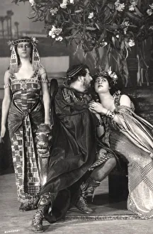 Crawford Prints: Herbert Beerbohm Tree, Constance Collier and Alice Crawford