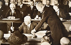 Signing Gallery: Herbert Hoover, accepting the Republican nomination for the US presidency, 1928. Artist