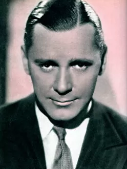 Celebrity Gallery: Herbert Marshall, British film and theatre actor, 1934-1935