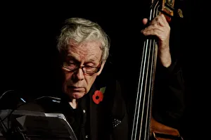 Herbie Flowers, Hawth, Crawley, West Sussex, Nov 2015. Artist: Brian O Connor