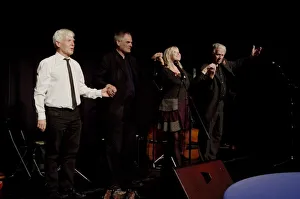 Herbie Flowers, Mike Hatchard, Shane Hill and Tina May, Hawth, Crawley, West Sussex, Nov 2015