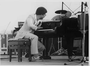 Images Dated 16th October 2020: Herbie Hancock, Capital Radio Jazz Festival, Alexandra Palace, London, 1979