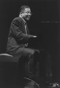 Band Leader Prints: Herbie Hancock, Grand, Clapham, London, 1995. Creator: Brian Foskett