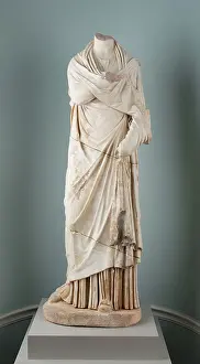 Figurative Prints: Herculaneum Maiden Type, middle 2nd century. Creator: Unknown