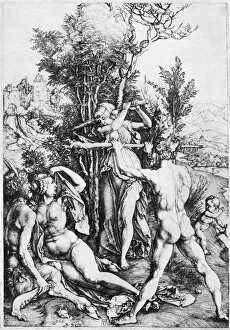 Images Dated 12th October 2007: Hercules, c1500, (1936). Artist: Albrecht Durer