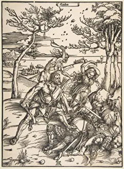 Clubs Prints: Hercules and Cacus. n. d. Creator: Albrecht Durer