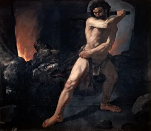 Human Prints: Hercules and Cerberus, c1634. Artist: Francisco de Zurbaran