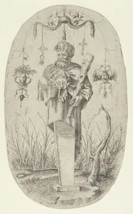 Club Gallery: Hercules With His Club, 1535-55. Creator: Jean Mignon