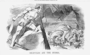 Hercules and The Hydra, 1870. Artist: Joseph Swain