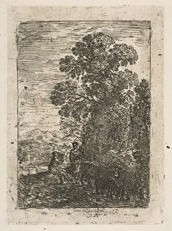 The Herdsman and the Shepherdess, ca. 1630. Creator: Claude Lorrain