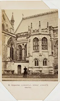 Bedford Francis Prints: Hereford Cathedral, Bishop Audley Chapel, mid-late 19th century. Creator: Francis Bedford