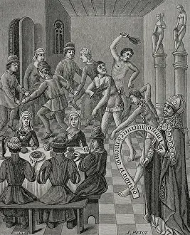Belief Prints: Heresy of the Flagellants, 15th century, (1877). Creator: Unknown
