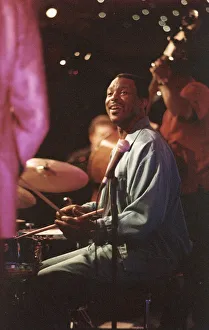 Herlin Riley, Nairn Jazz Week, Scotland, 2004. Creator: Brian Foskett
