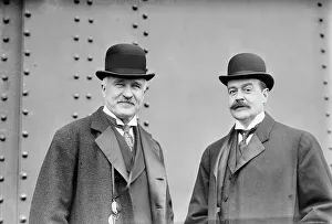 Envoy Prints: Herman de Lagrecrantz, 1917 and Magnus Clarholm, 1917. Creator: Bain News Service