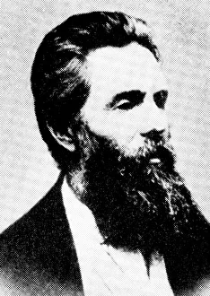 Melville Prints: Herman Melville, American author, 19th century