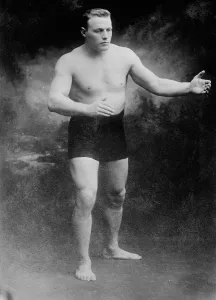 Wrestling Prints: Hermann Glassler, between c1910 and c1915. Creator: Bain News Service
