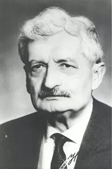 Hermann Oberth, German physicist and engineer, c1960. Creator: Richard Krauss