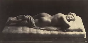 Bernini Gianlorenzo Gallery: The Hermaphrodite, ca. 1861. Creator: Robert MacPherson