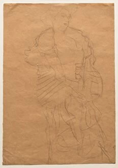 Hermine Gallia, c. 1903. Creator: Gustav Klimt (Austrian, 1862-1918)