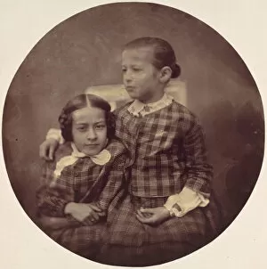 Hermine and Marie Antoine, 1850s-60s. Creator: Franz Antoine