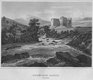 Hermitage Prints: Hermitage Castle. Liddisdale, 1814. Artist: John Greig