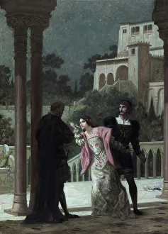 Hernani; - last act, 1903. Creator: Louis Edouard Paul Fournier