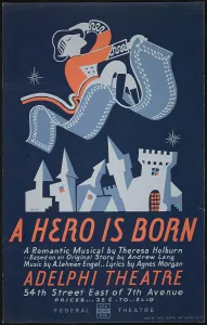 A Hero is Born, New York, [1930s]. Creator: Unknown