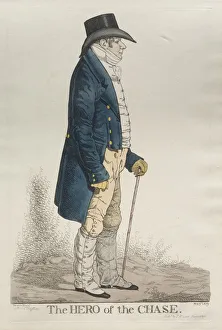 The Hero of the Chase, 1819. Creator: Richard Dighton (British, 1795-1880)