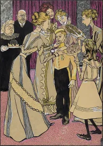 Heine Prints: Hero worship. Creator: Heine, Thomas Theodor (1867-1948)