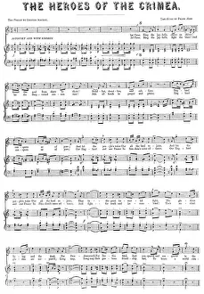 Lyrics Prints: The Heroes of the Crimea, 1854
