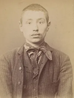 Herouard. Henri. 17 ans, ne a Paris XVIIe. Serrurier. Anarchiste. 6 / 3 / 94. 1894