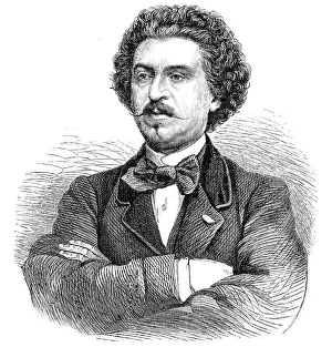 Herr Wachtel, the new tenor singer at the Royal Italian Opera, 1864. Creator: Unknown