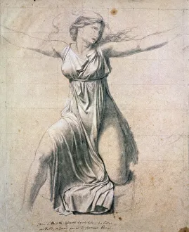 Arms Outstretched Prints: Hersilia, 1795-1798. Artist: Jacques Louis David